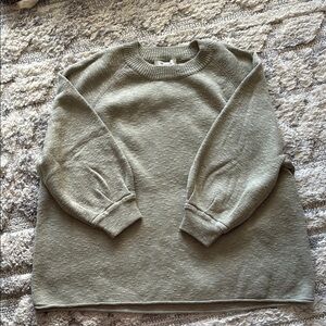 Madewell Olive Knit Sweater